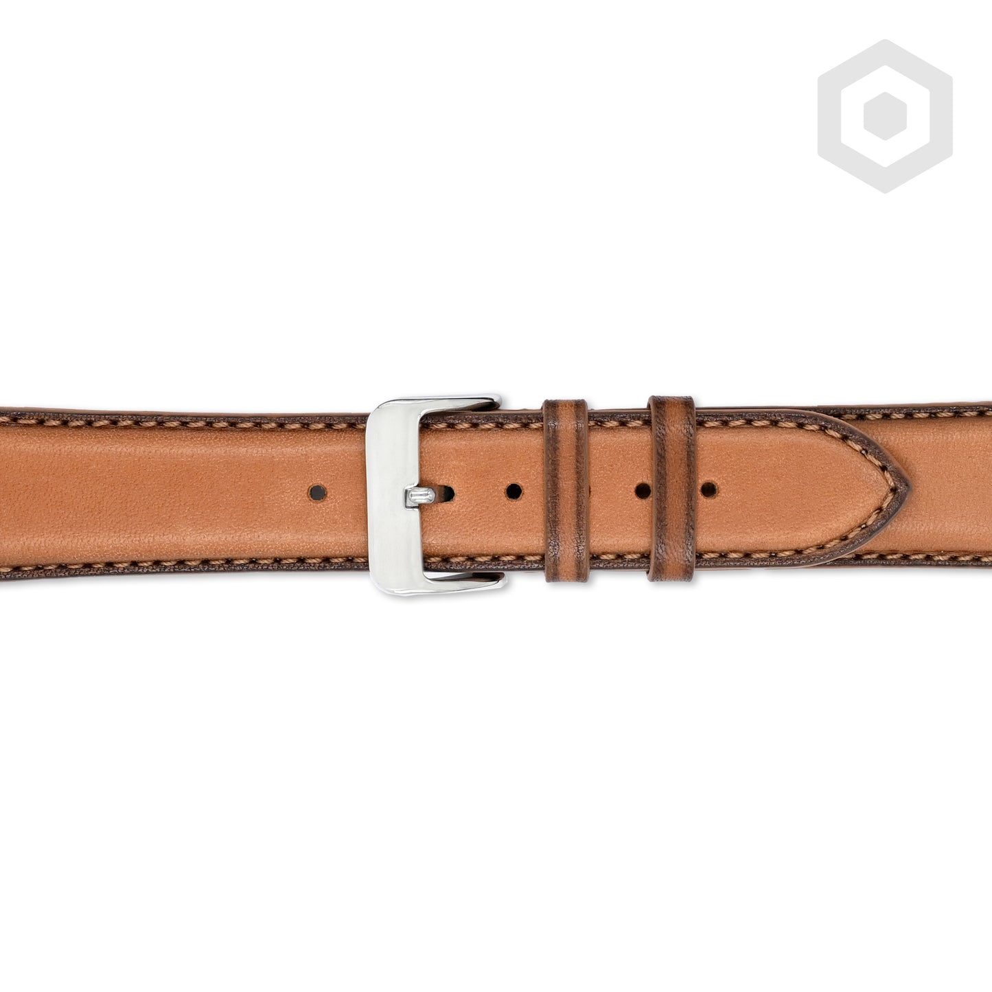 Spray Painted Italian Leather (Tan)