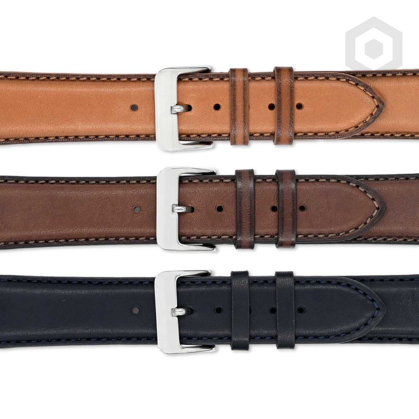 Spray Painted Italian Leather (Tan)