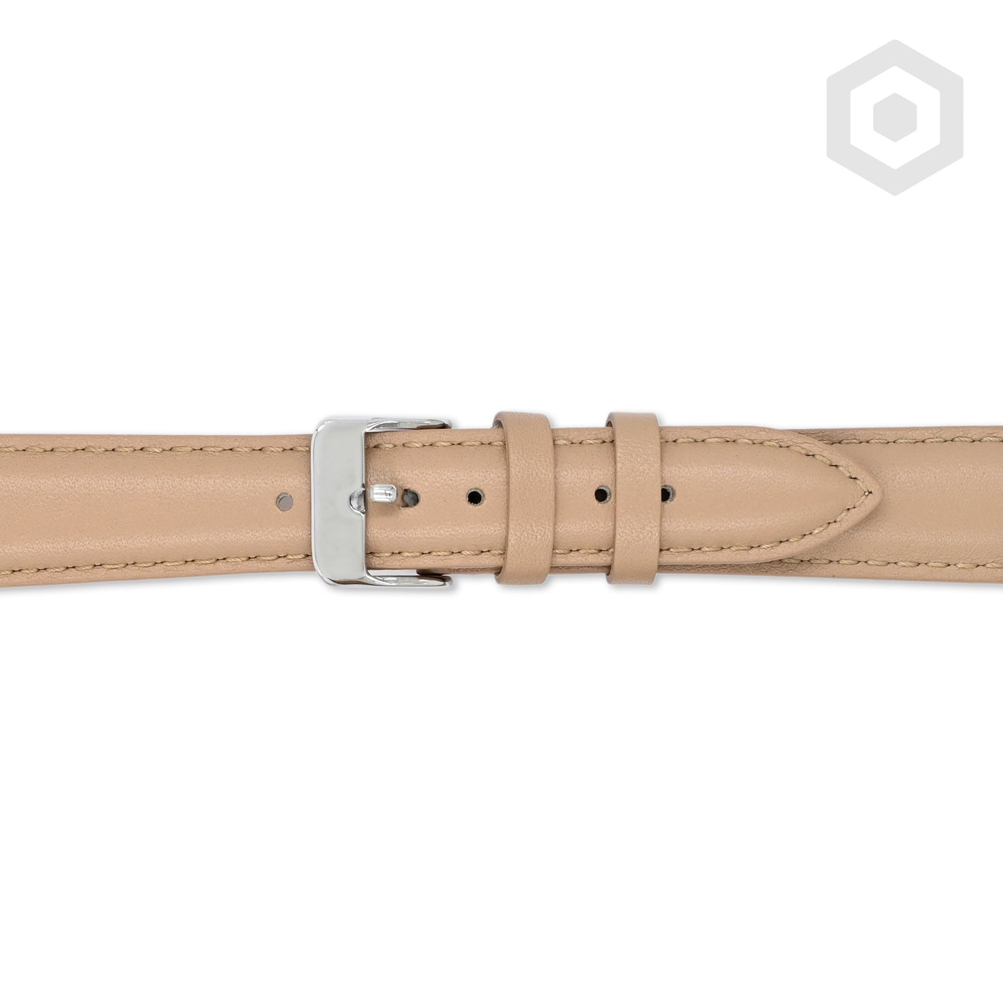 German Leather Watch Strap (Beige)