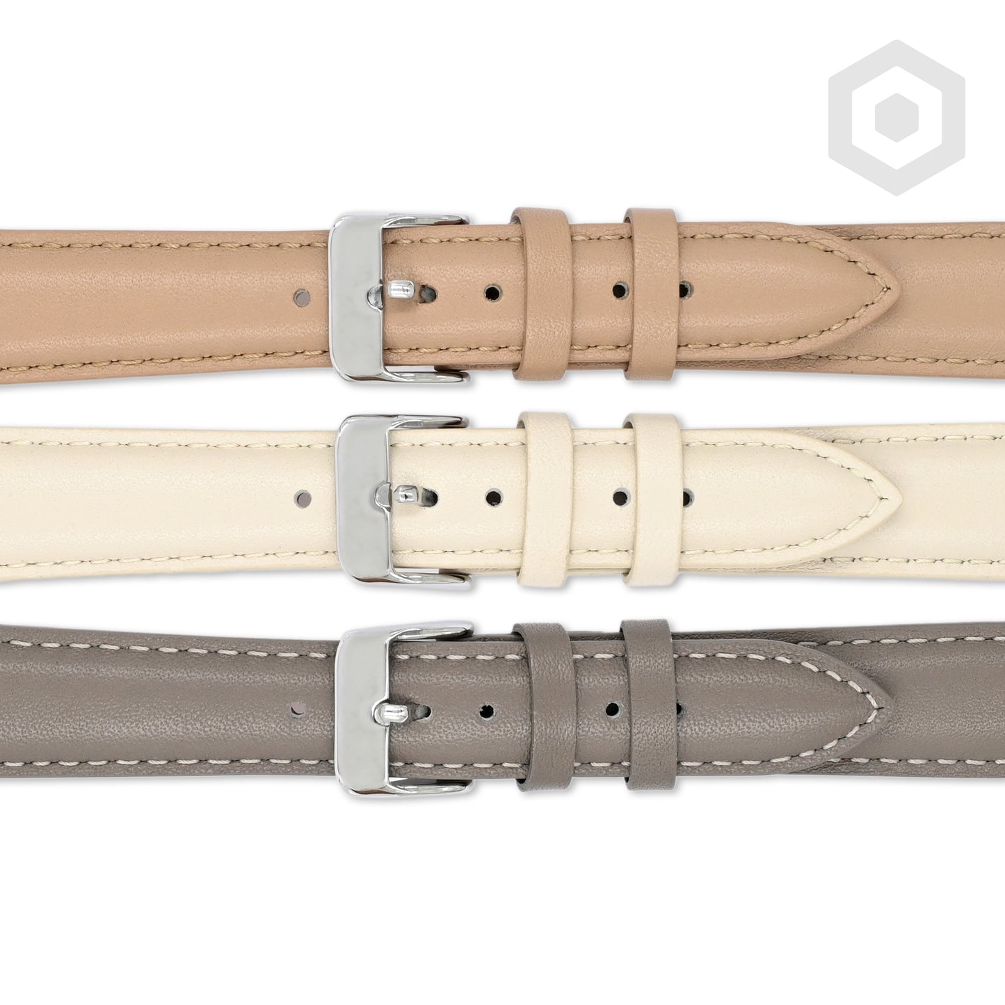 German Leather Watch Strap (Taupe)
