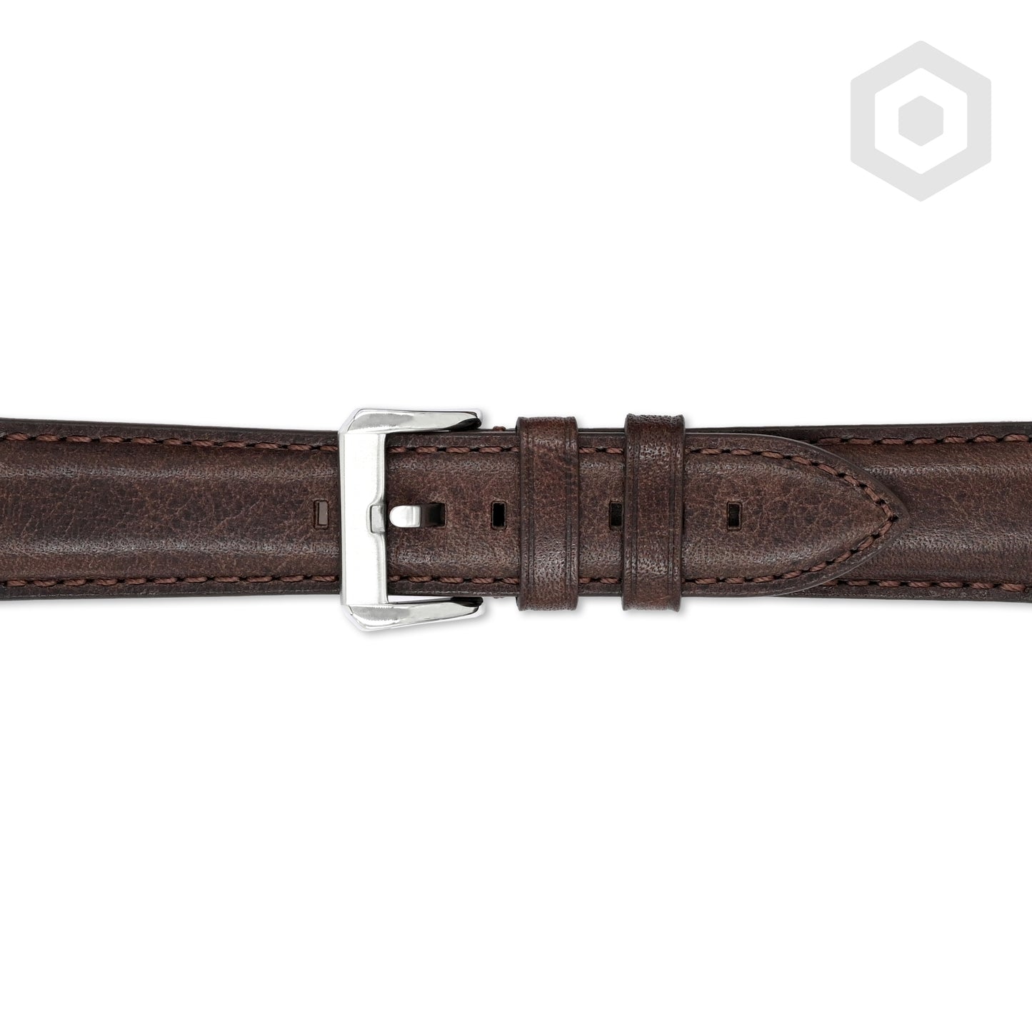 Vegetable Tanned Italian Leather (Brown)