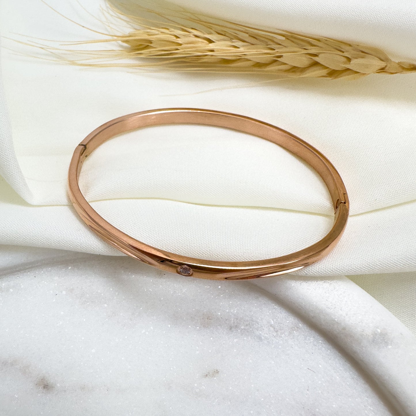 Monroe Branded Band (Rose Gold)