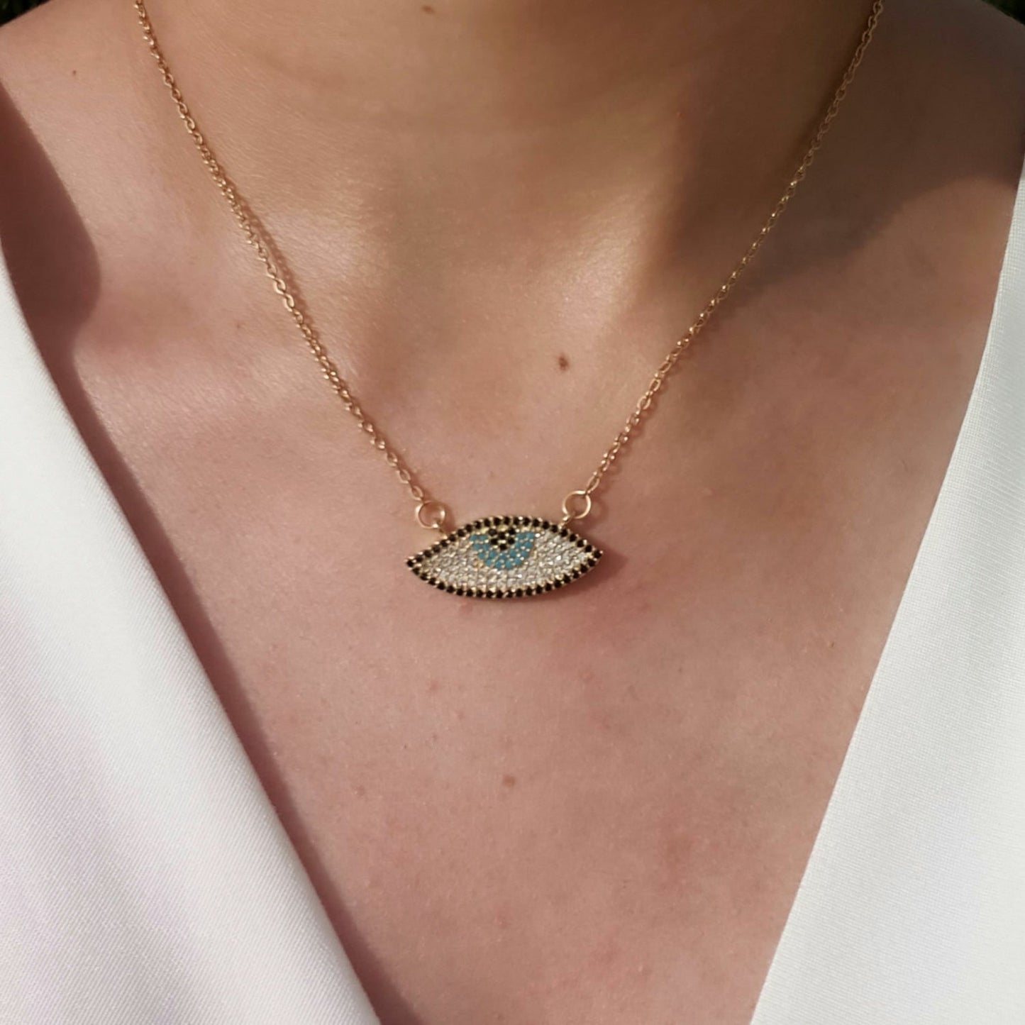 Allika Evil Eye Necklace