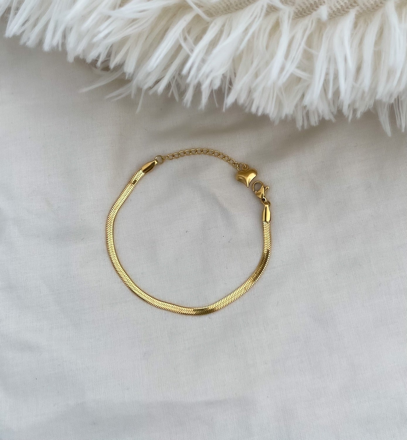 Snake Chain Bracelet (Gold)