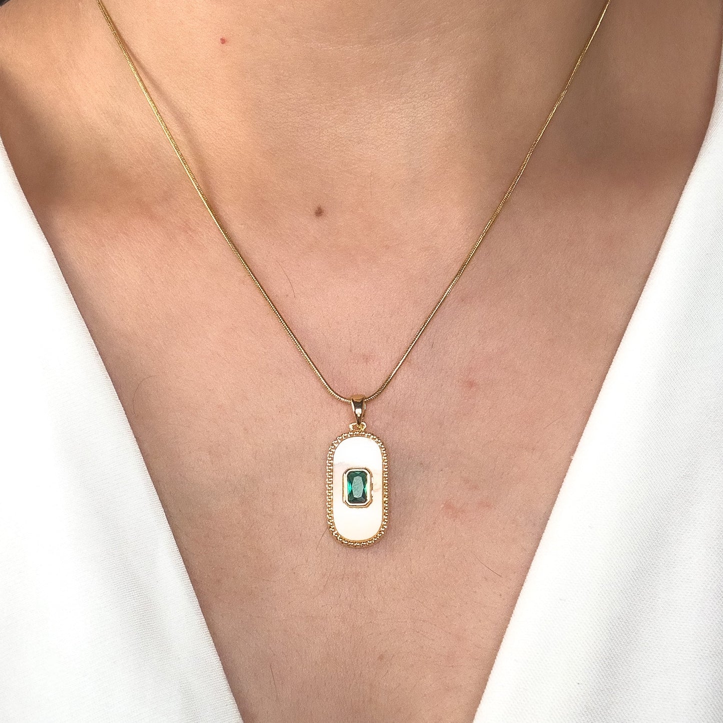 Emerald Laine Necklace