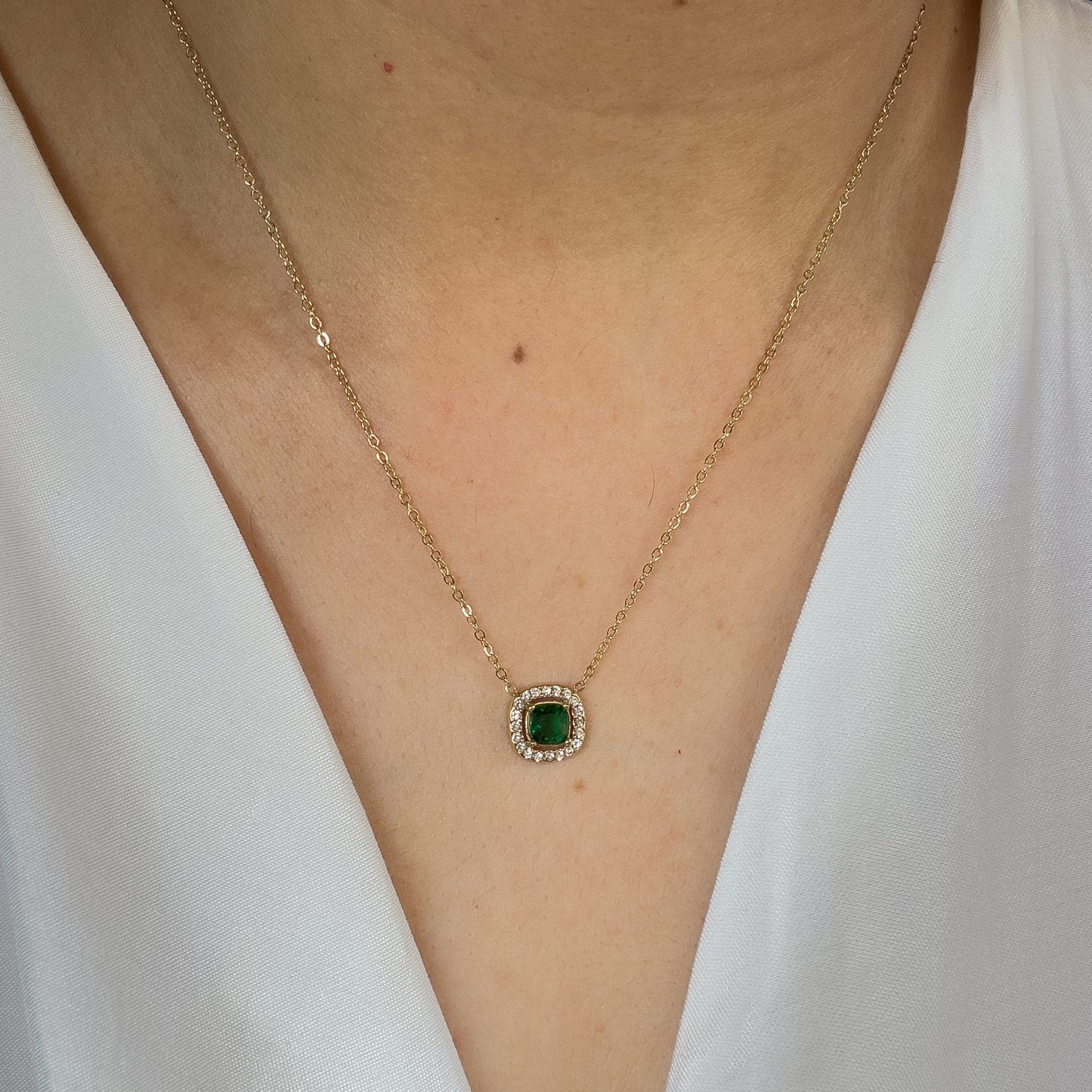 Ellie Emerald Necklace