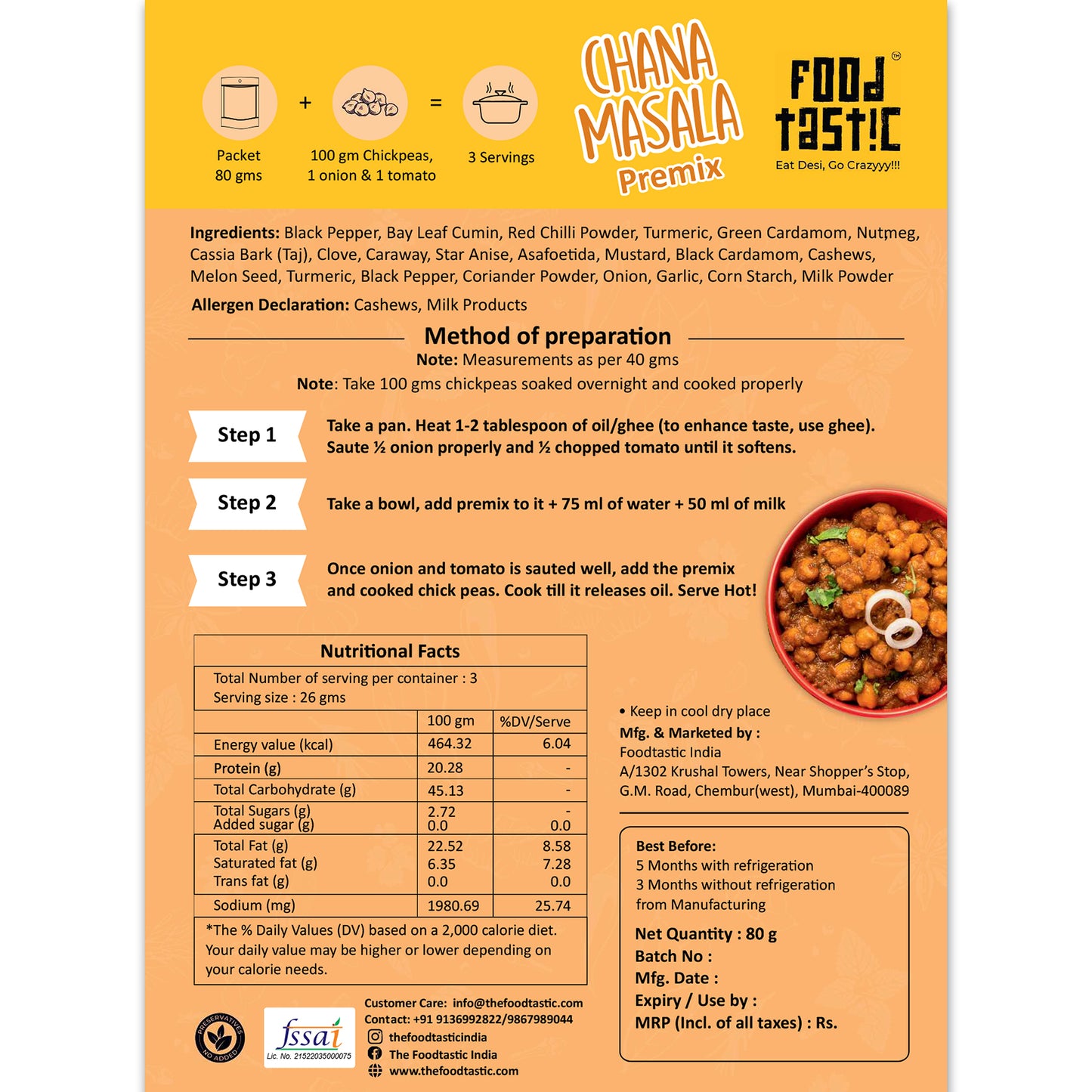 Chana Masala