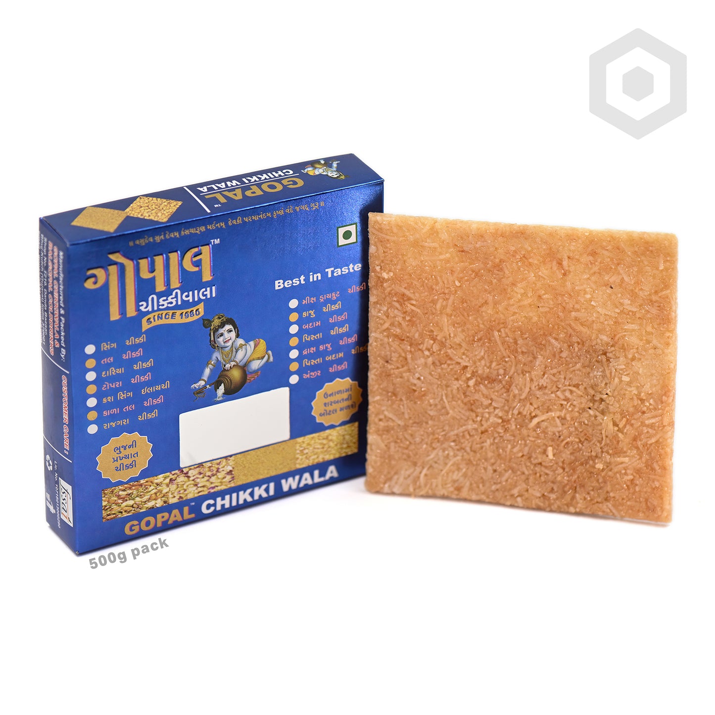 Topra Chikki (Coconut Brittle)