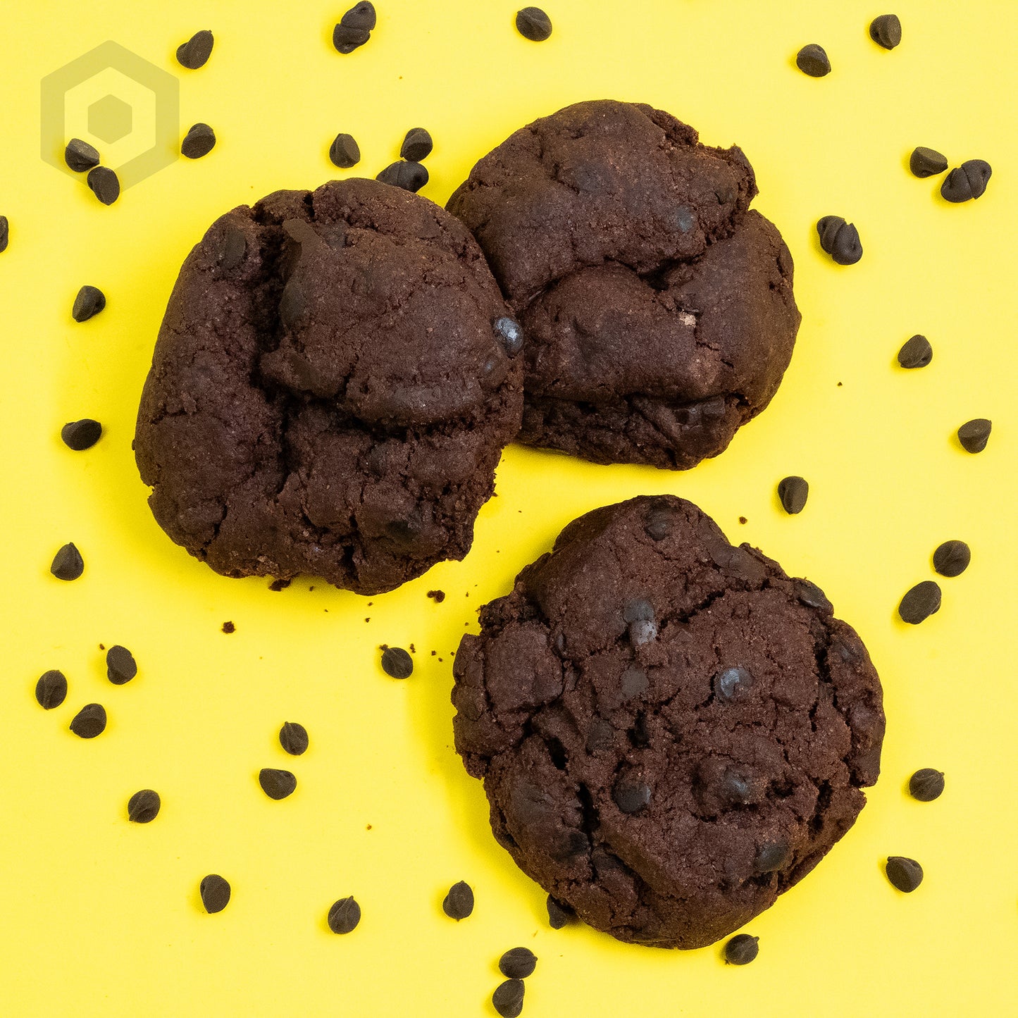 Double Dark Chocolate Chip Cookies