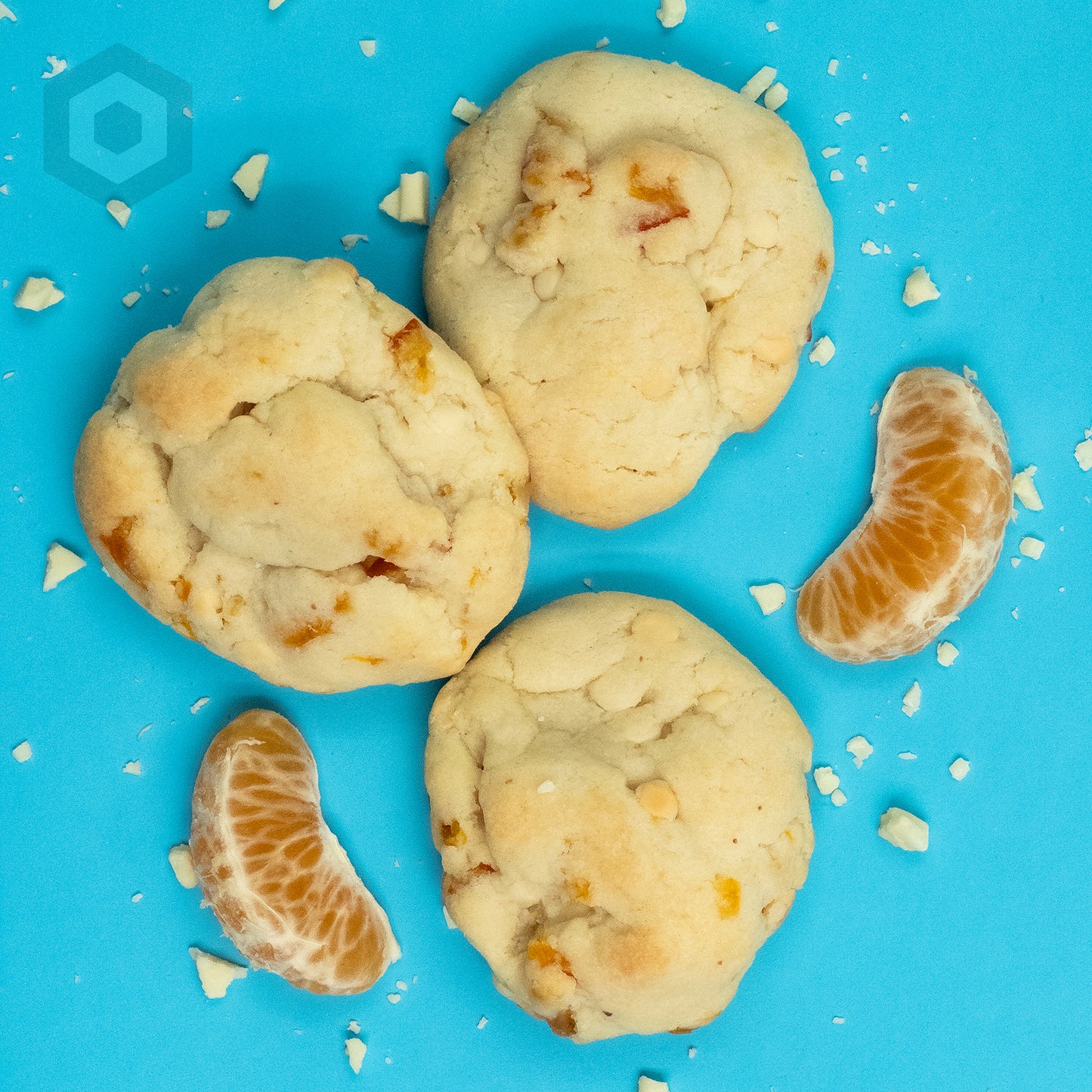 Orange White Chocolate Chip Cookies