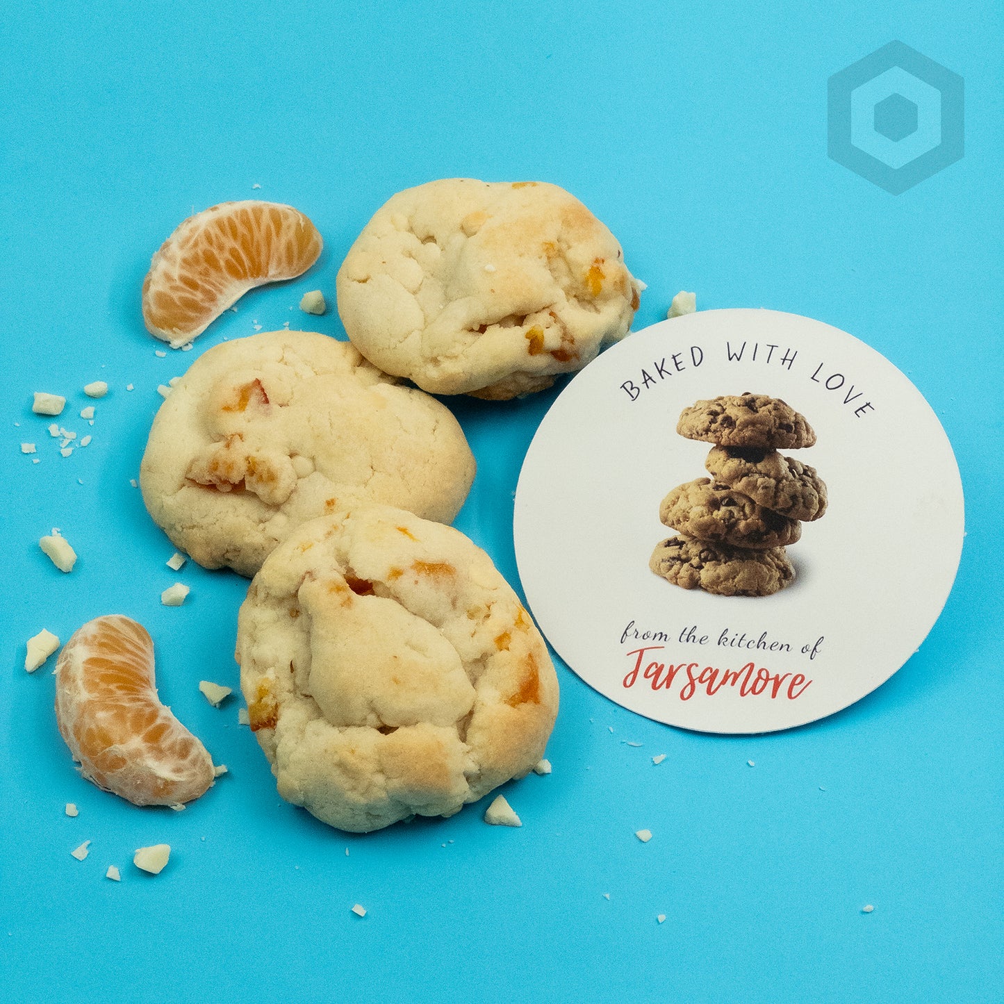 Orange White Chocolate Chip Cookies