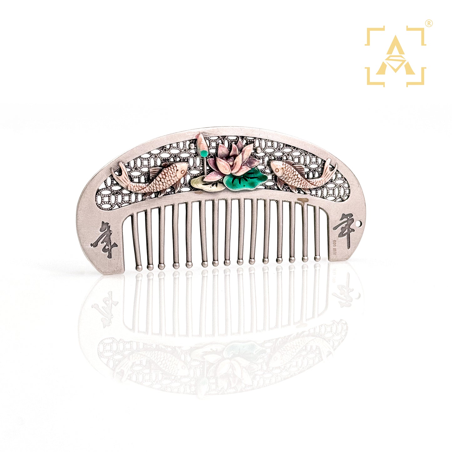 Pure Silver Comb