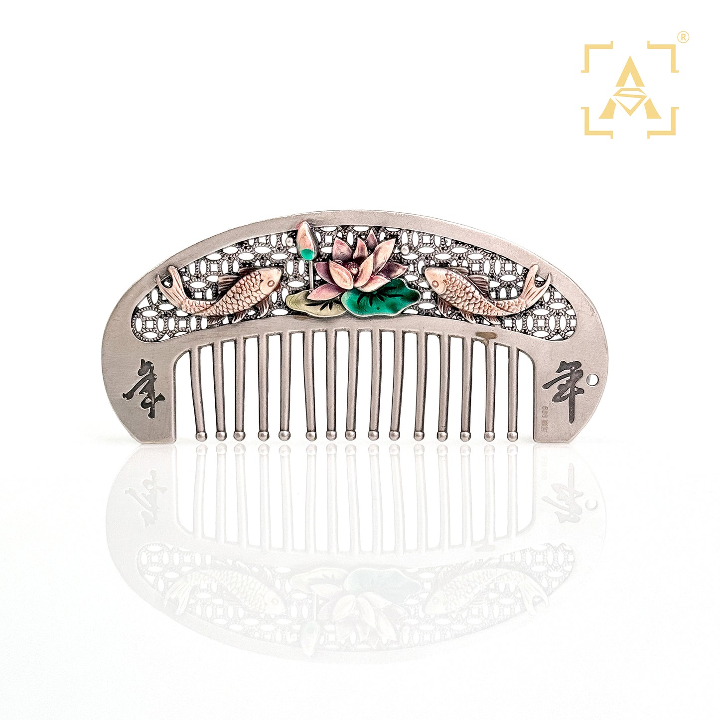 Pure Silver Comb