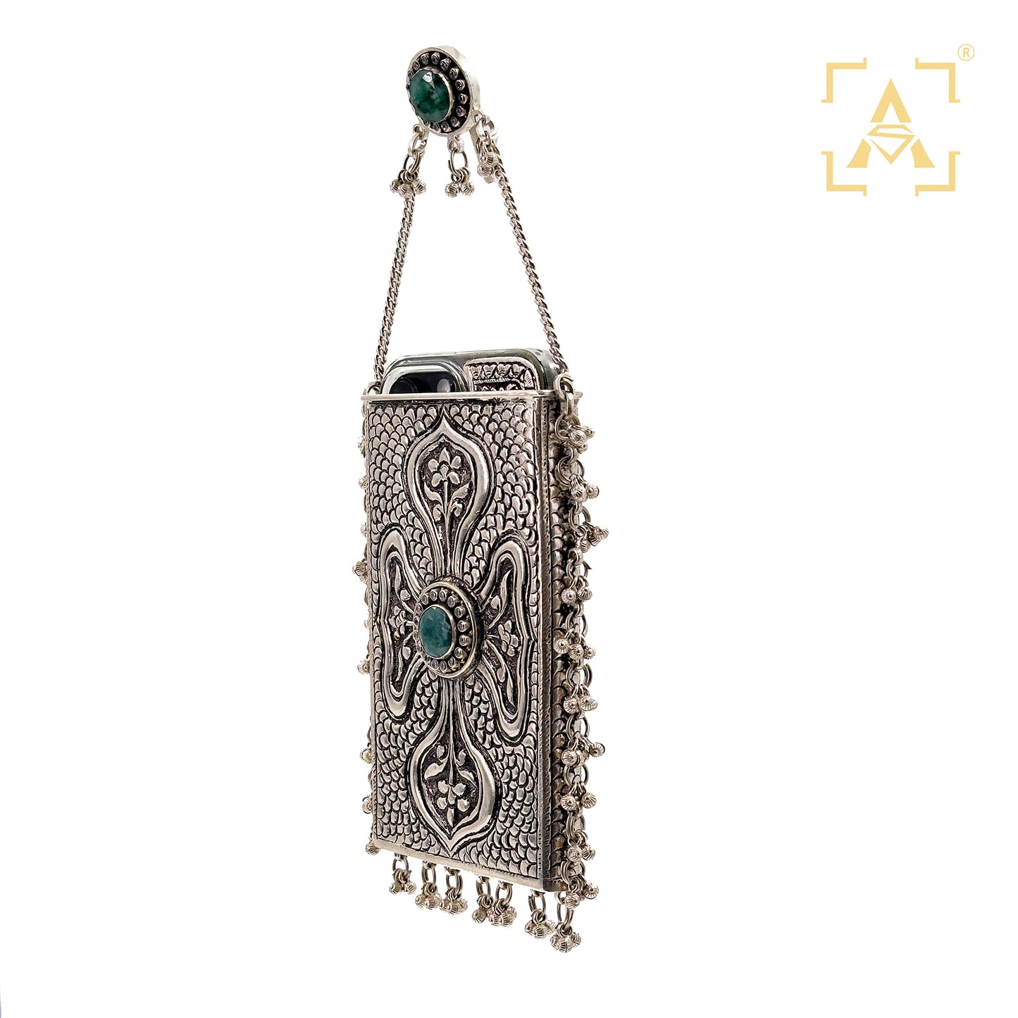 Silver Waist Clip Hook Mobile Purse(cover)