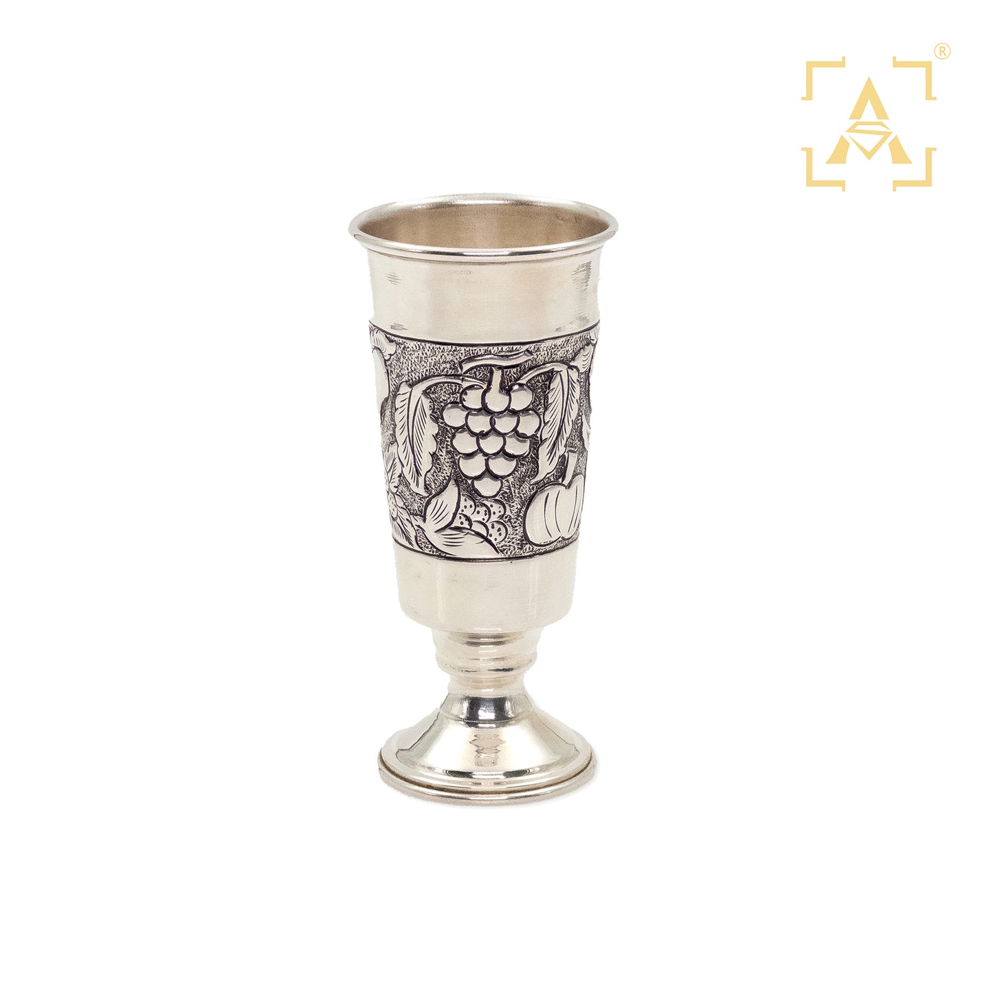 Silver Wine Glass (Pair)