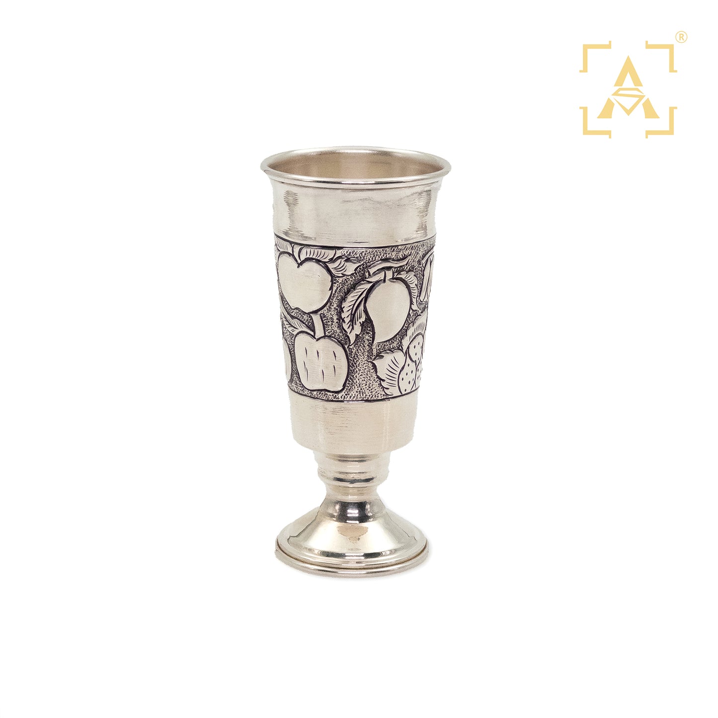 Silver Wine Glass (Pair)