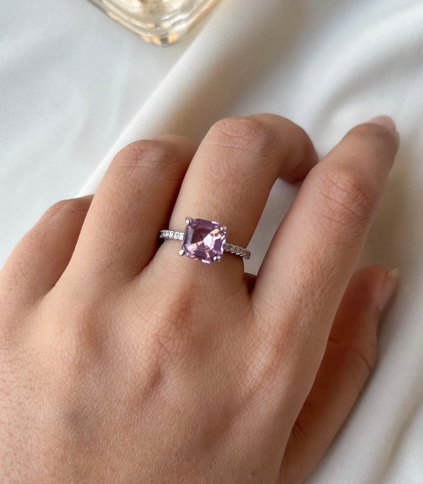 Pink Laura Ring