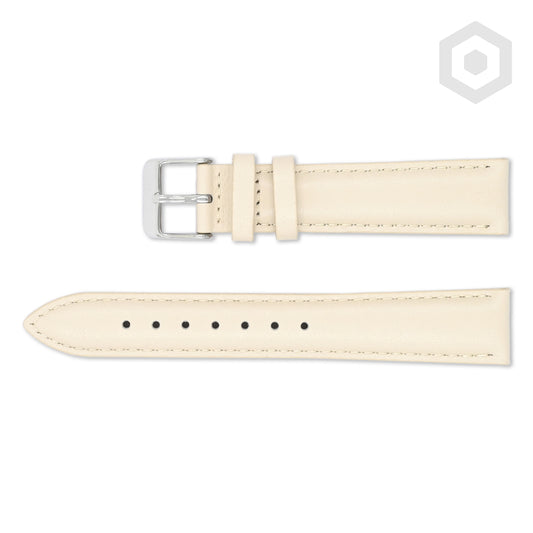 German Leather Watch Strap (Cream)