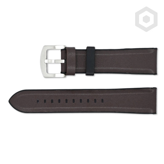 Italian Nappa Leather With Silicon Lining (Dark Brown)