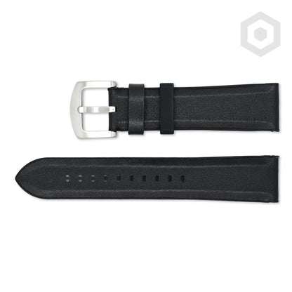 Italian Nappa Leather With Silicon Lining (Black)