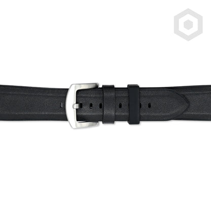 Italian Nappa Leather With Silicon Lining (Black)