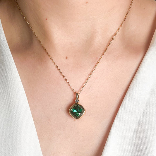 Emerald Charlene Necklace