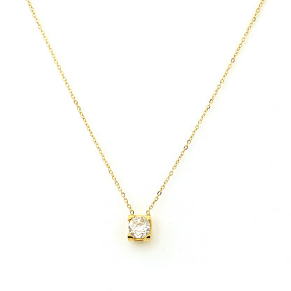 Suzy Solitaire Necklace