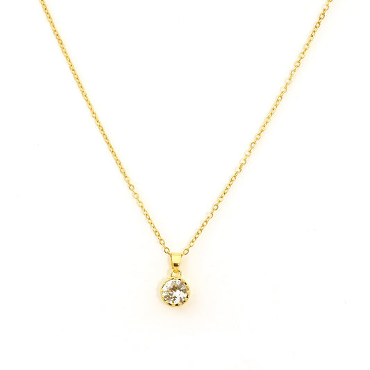 Carol Solitaire Necklace