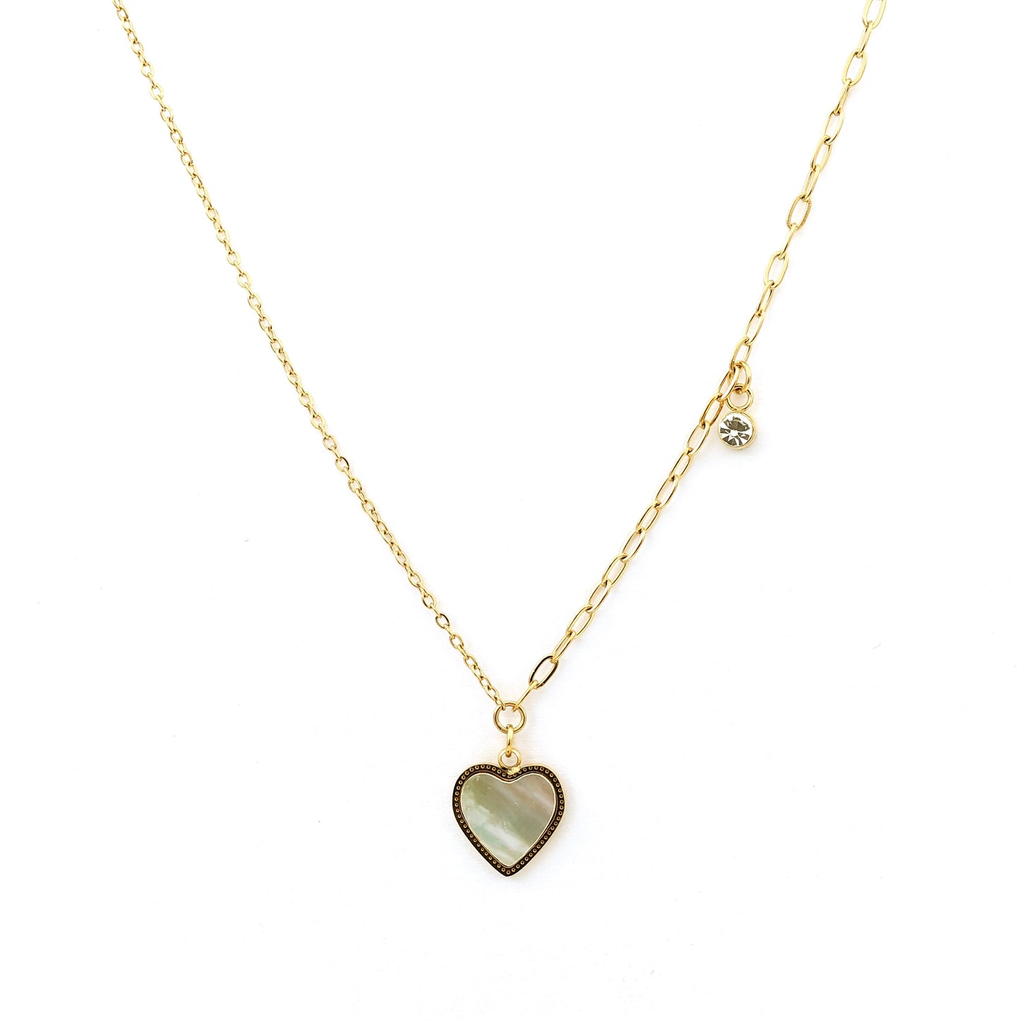 Marie Heart Necklace